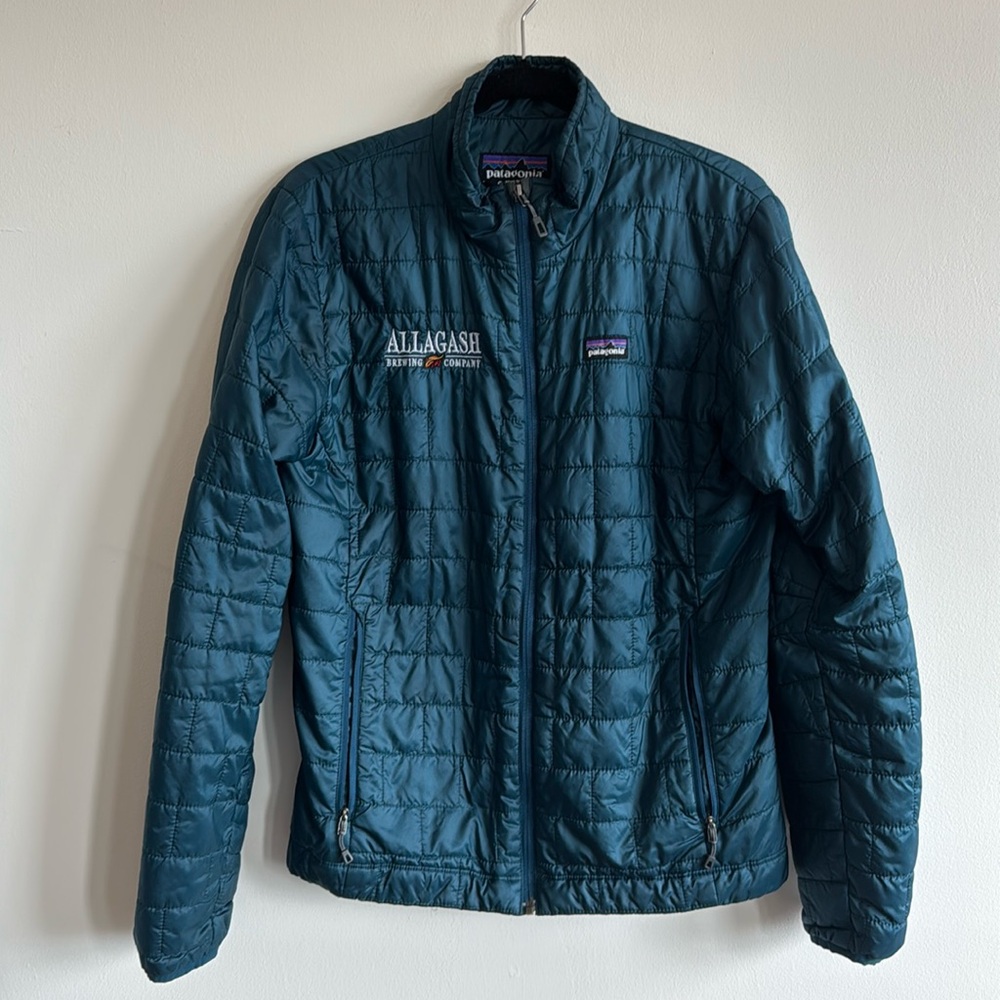Patagonia Jacket x Allagash Brewing - Lightweight Jacket - Men’s Small Teal/Aqua